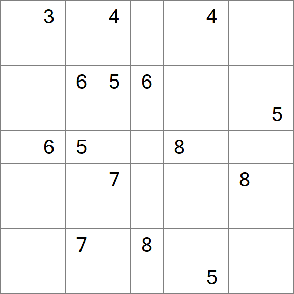Linesweeper - Einfach