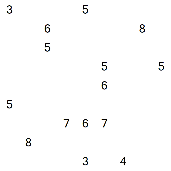Linesweeper - Einfach