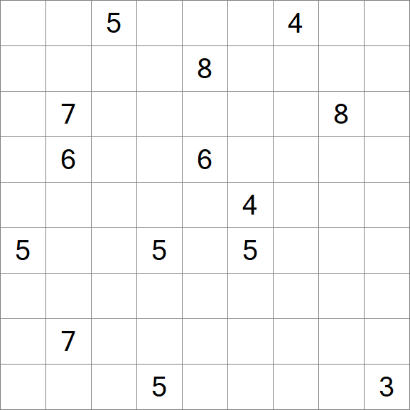 Linesweeper - Fácil