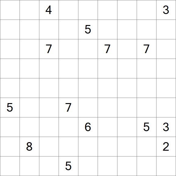 Linesweeper - Fácil