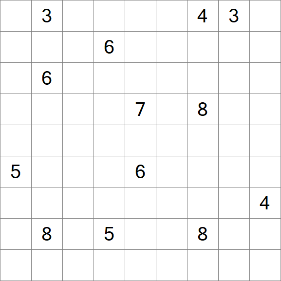 Linesweeper - Hard