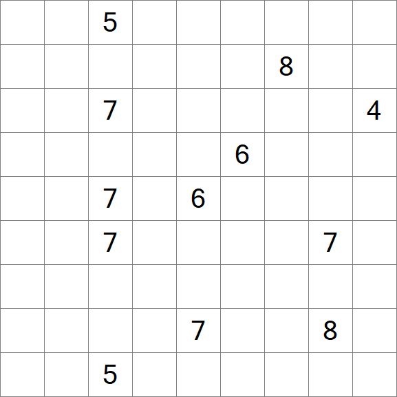 Linesweeper - Hard