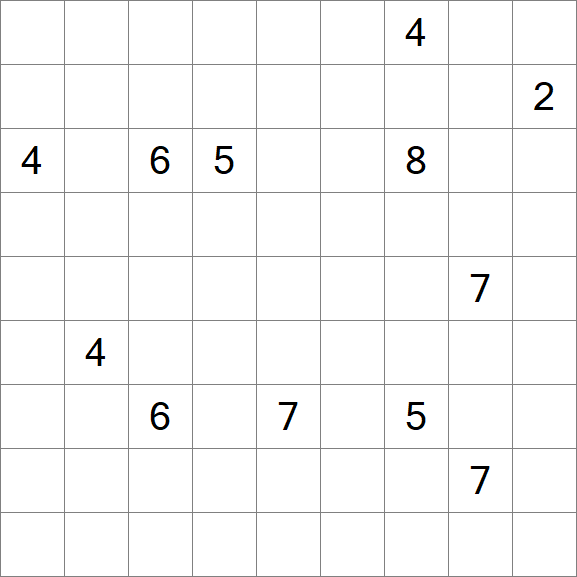 Linesweeper - Schwierig