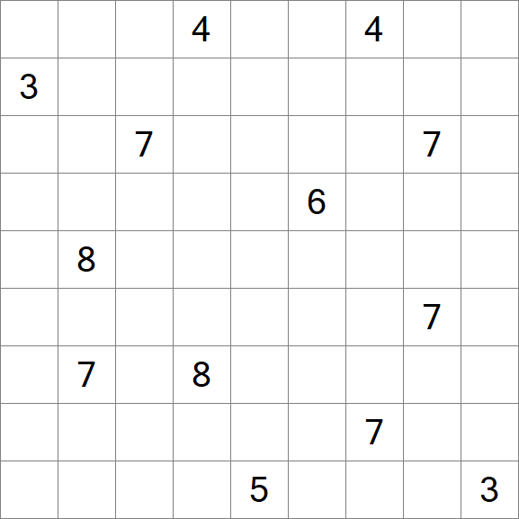 Linesweeper - Schwierig