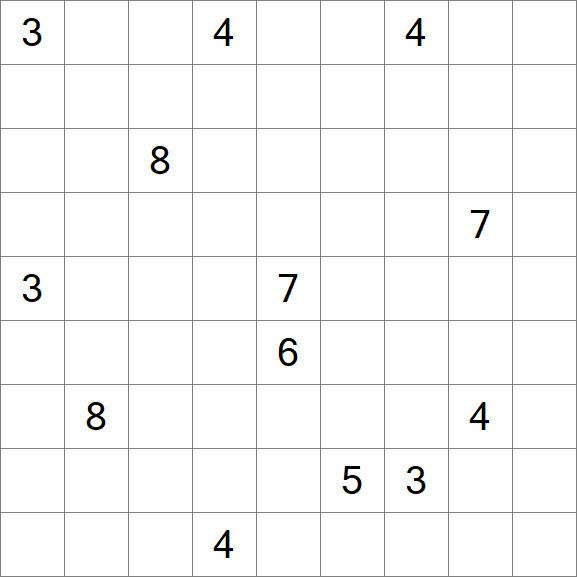 Linesweeper - Schwierig
