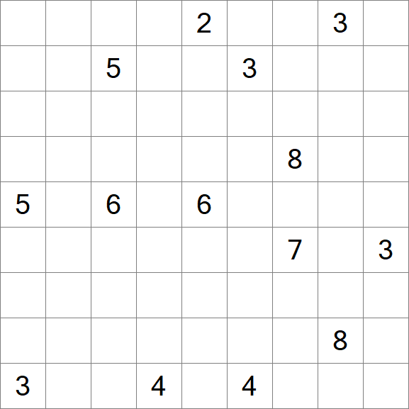 Linesweeper - Schwierig