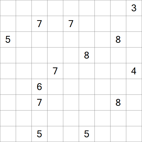 Linesweeper - Schwierig
