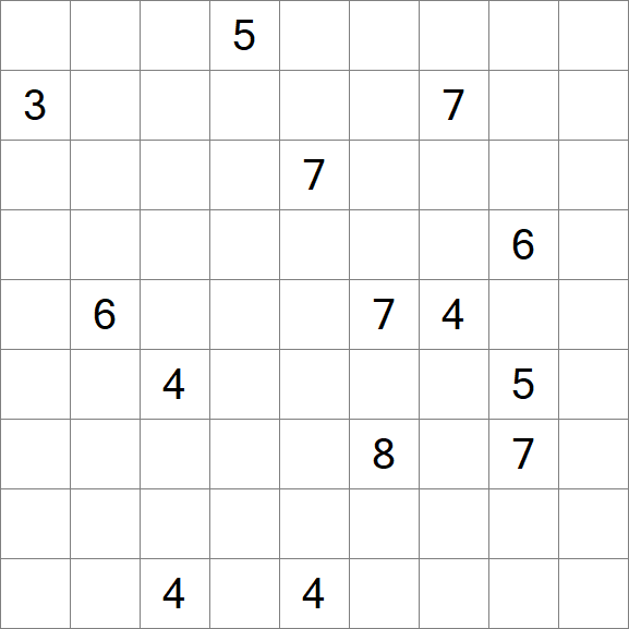 Linesweeper - Schwierig