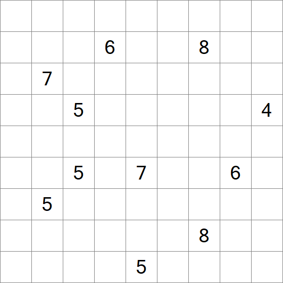 Linesweeper - Schwierig