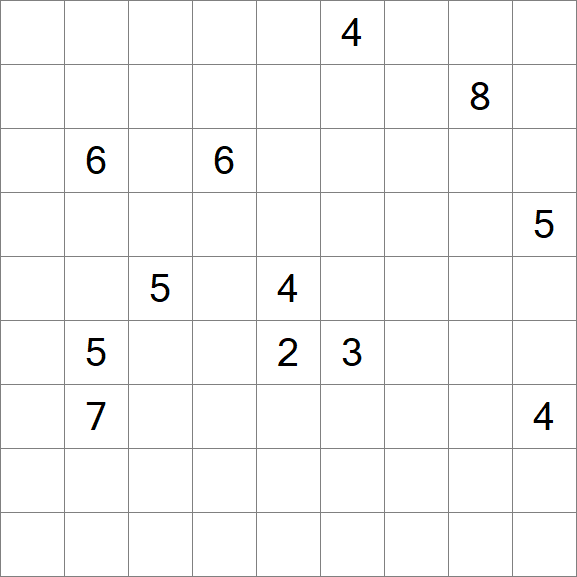 Linesweeper - Schwierig