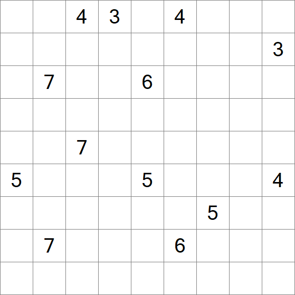 Linesweeper - Schwierig