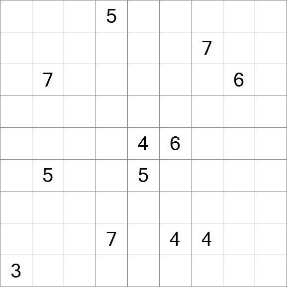 Linesweeper - Schwierig