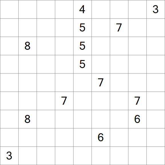 Linesweeper - Schwierig