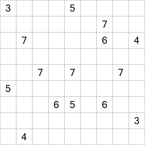 Linesweeper - Difícil