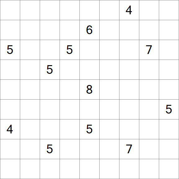 Linesweeper - Difícil