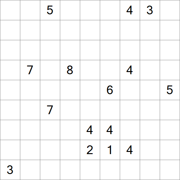 Linesweeper - Difícil