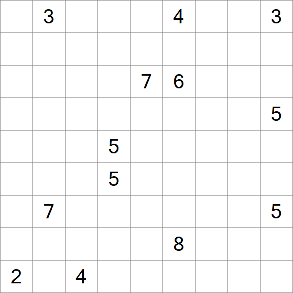 Linesweeper - Hard