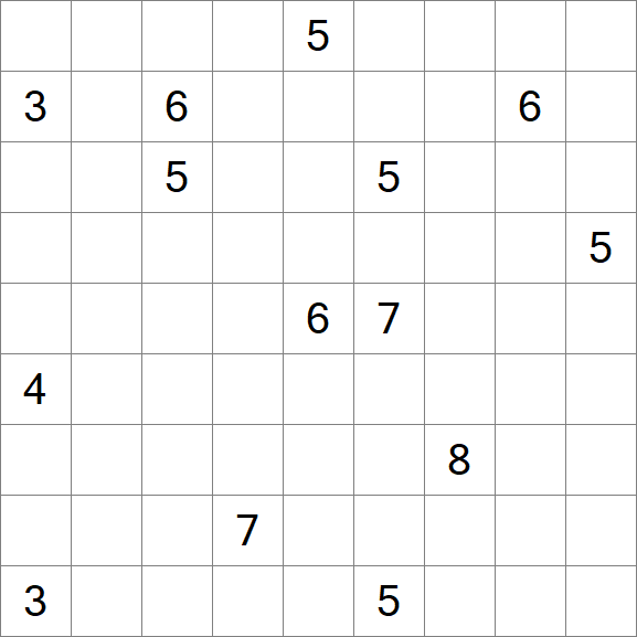 Linesweeper - Difficile