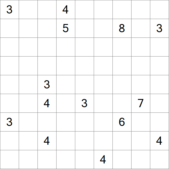 Linesweeper - Difficile