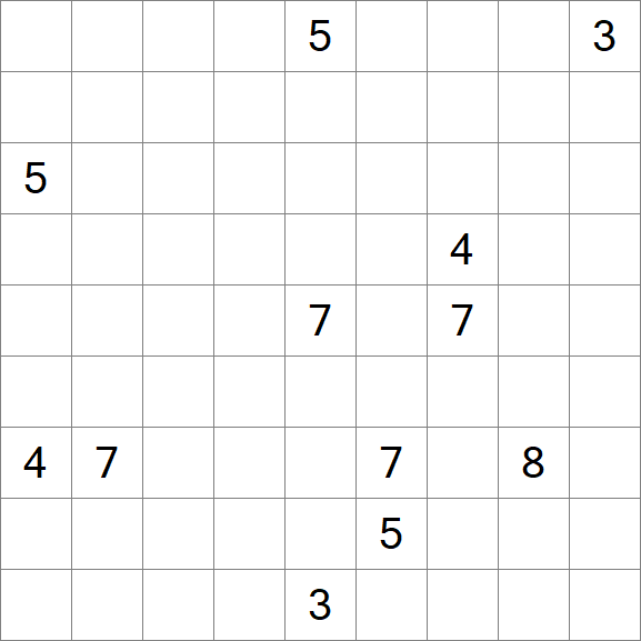 Linesweeper - Difficile