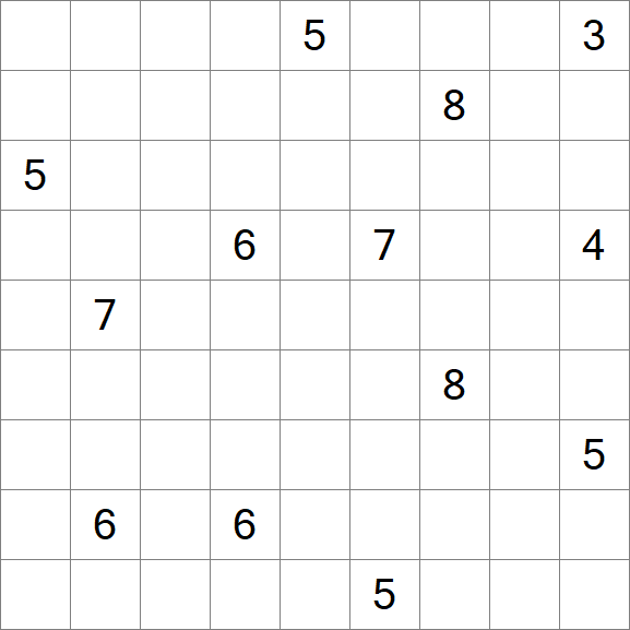 Linesweeper - Difficile