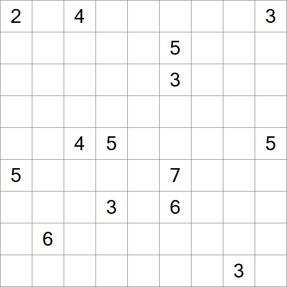 Linesweeper - Difficile