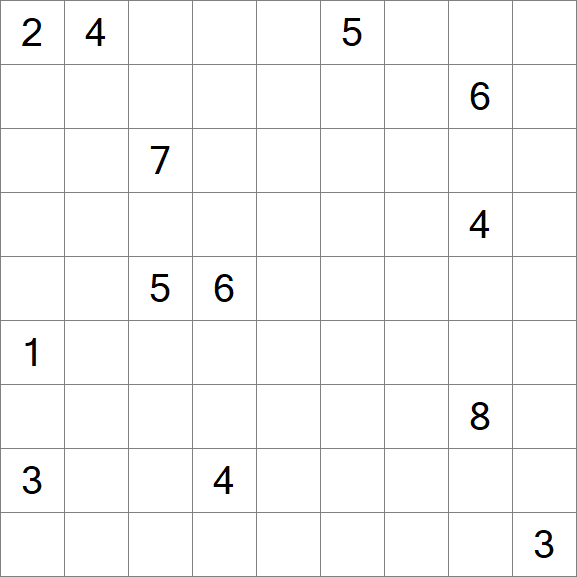 Linesweeper - Difficile