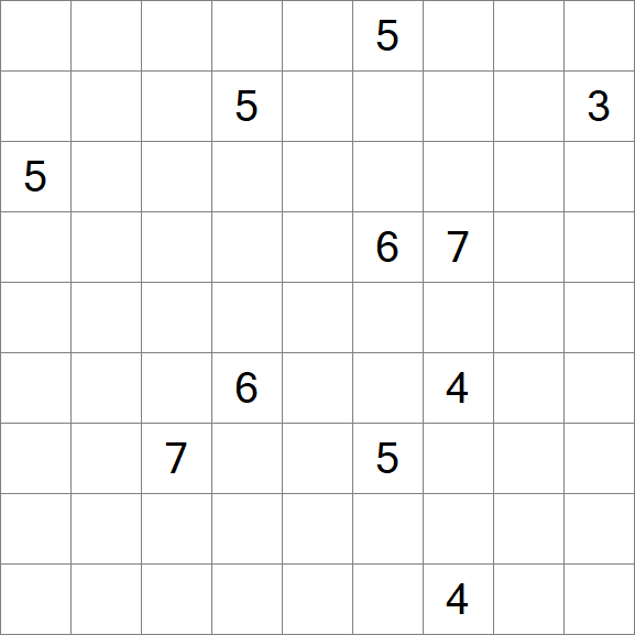 Linesweeper - Difficile