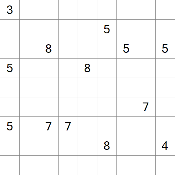Linesweeper - Difficile