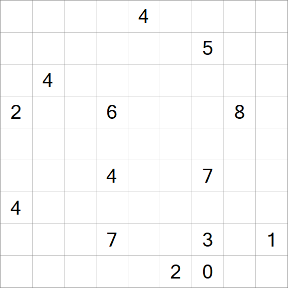 Linesweeper - Difficile