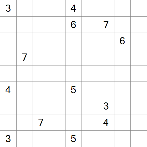 Linesweeper - Difficile