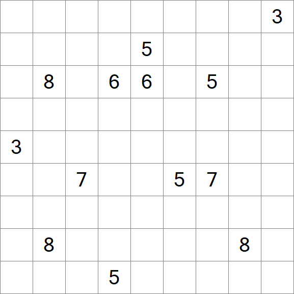 Linesweeper - Difficile