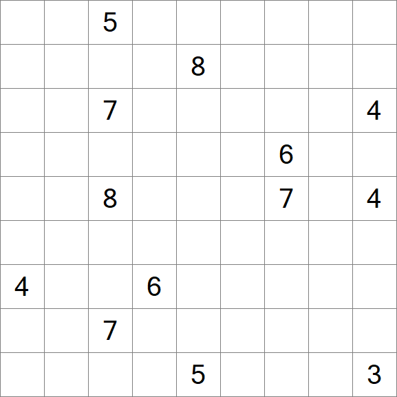 Linesweeper - Difficile