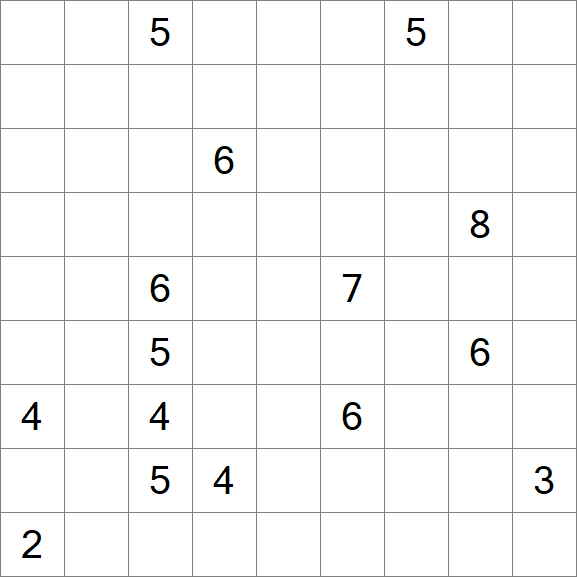 Linesweeper - Difficile