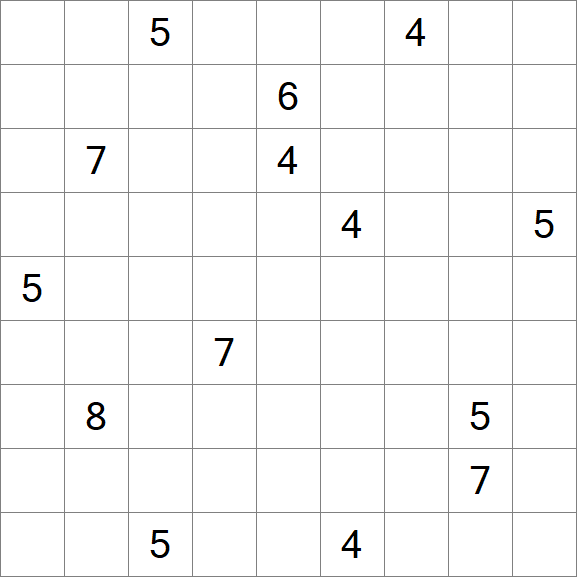 Linesweeper - Difficile