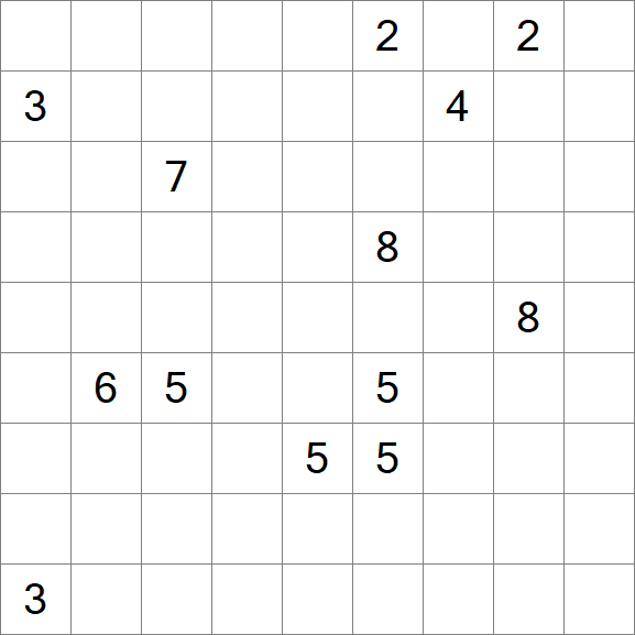Linesweeper - Difficile