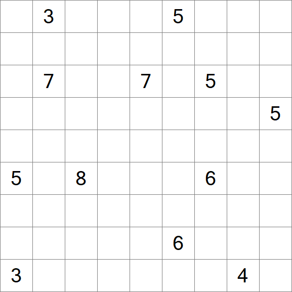 Linesweeper - Difficile