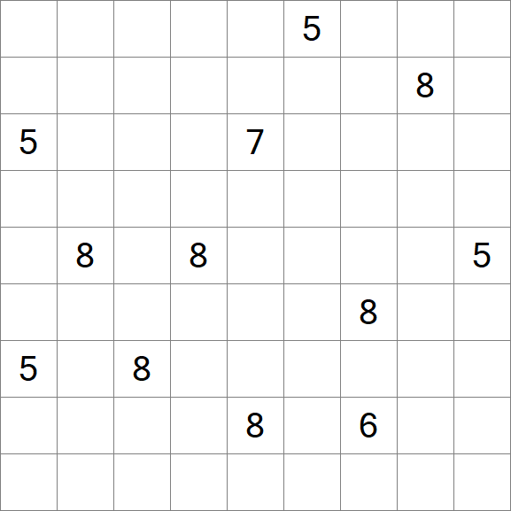 Linesweeper - Difficile