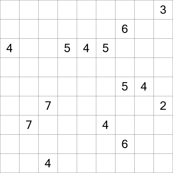 Linesweeper - Difficile
