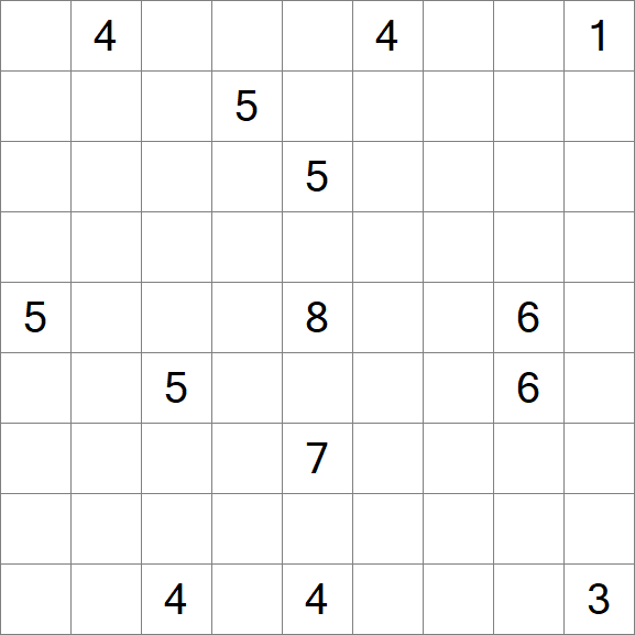Linesweeper - Hard