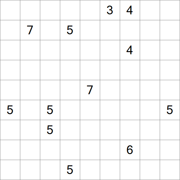 Linesweeper - Hard