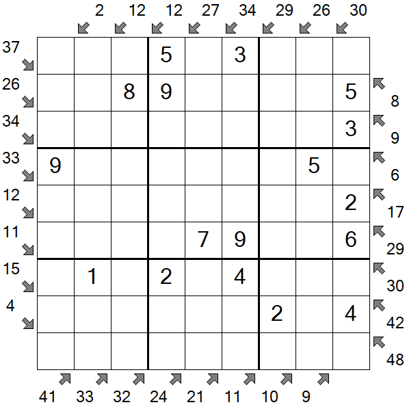 Little Killer Sudoku - Easy