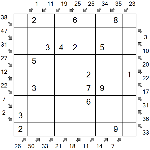 Little Killer Sudoku - Simple
