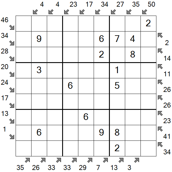 Little Killer Sudoku - Easy