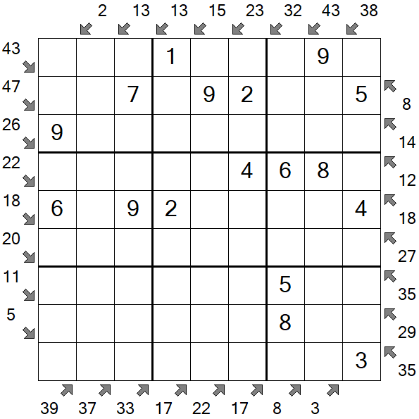 Little Killer Sudoku - Simple