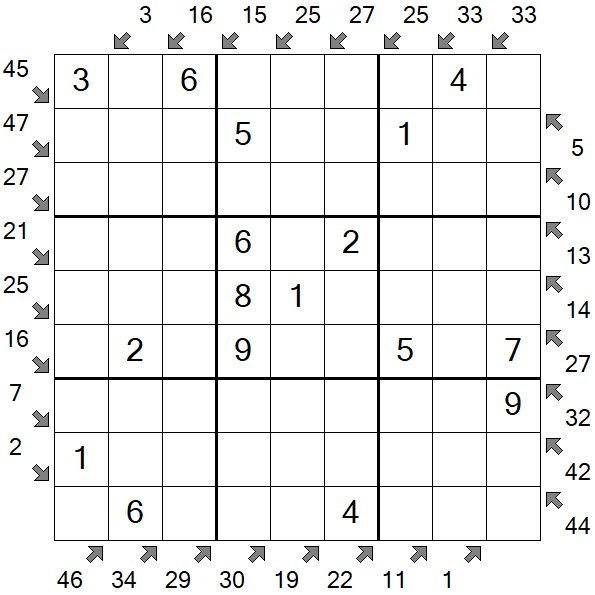 Little Killer Sudoku - Simple