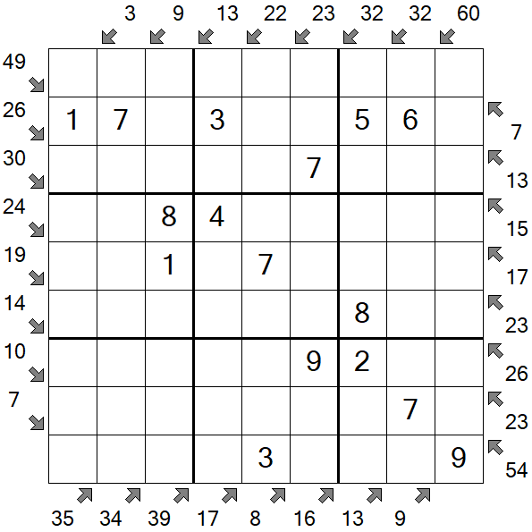 Little Killer Sudoku - Simple