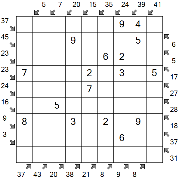 Little Killer Sudoku - Simple