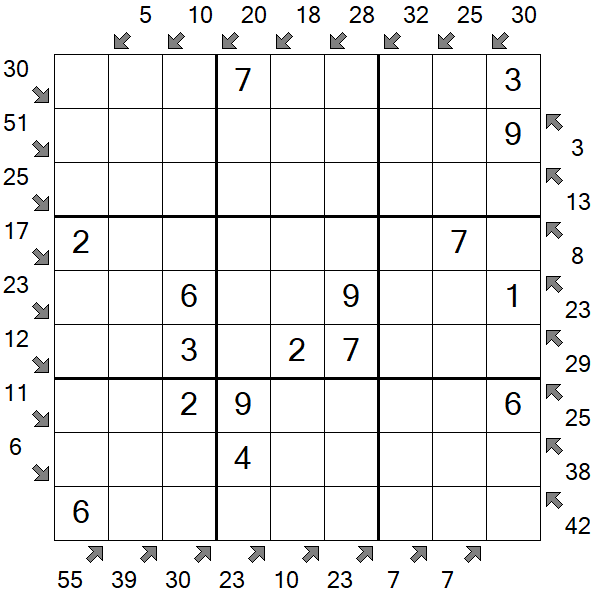 Little Killer Sudoku - Simple