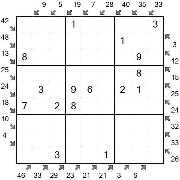 Little Killer Sudoku - Simple